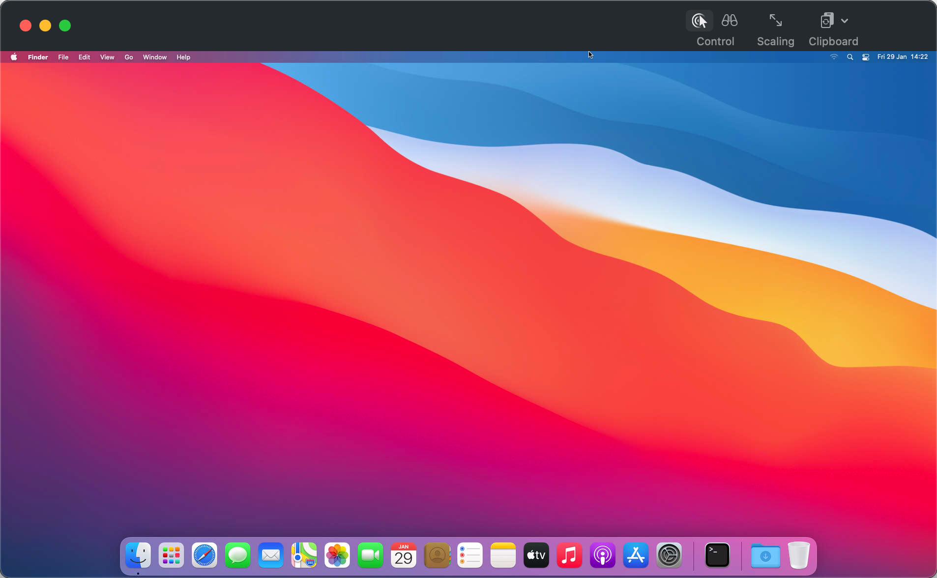 Scaleway remote desktop